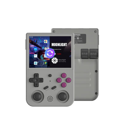 ANBERNIC RG353V  3.5 Inch Wireless Game Box Android 11 Linux OS Handheld Game Console 16G Without Game(Gray) - Pocket Console by ANBERNIC | Online Shopping UK | buy2fix