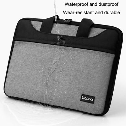 Baona BN-I003 Oxford Cloth Full Open Portable Waterproof Laptop Bag, Size: 16/17 inches(Gray+Power Bag) - 15.6 - 17 inch by Baona | Online Shopping UK | buy2fix