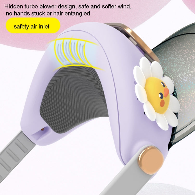 Cute Pet Bladeless Fan Hat USB Rechargeable Adjustable Speed Summer Sun Protection Sunshade Fan(Sun Lion) - Consumer Electronics by buy2fix | Online Shopping UK | buy2fix