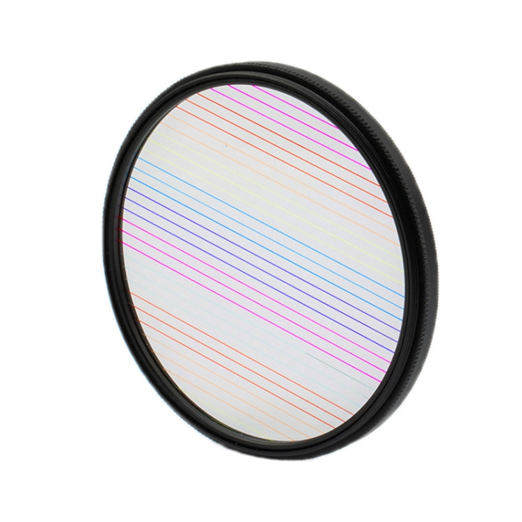 82mm+Rainbow Photography Brushed Widescreen Movie Special Effects Camera Filter - Other Filter by buy2fix | Online Shopping UK | buy2fix