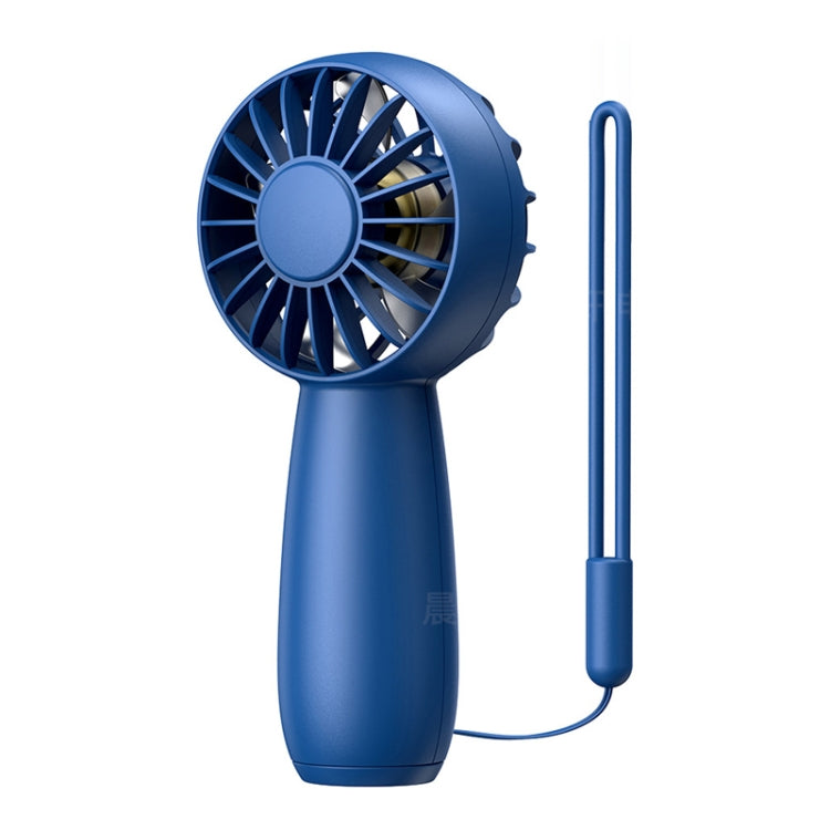 USB Outdoor Mini Handheld Brushless Motor Fan, Style: 1200mAh(Blue) - Electric Fans by buy2fix | Online Shopping UK | buy2fix