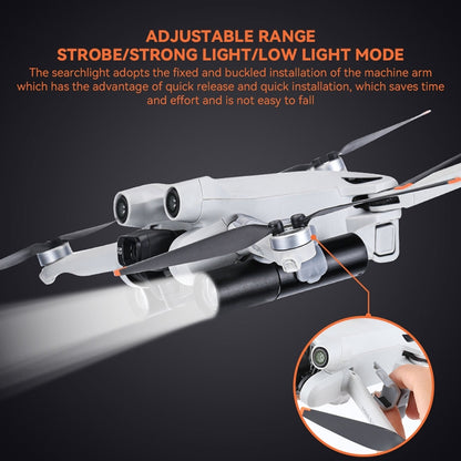 For DJI Mini 3 Pro RCSTQ  Dual Flashlight Arm Searchlight Without Increase Tripod - Others by RCSTQ | Online Shopping UK | buy2fix
