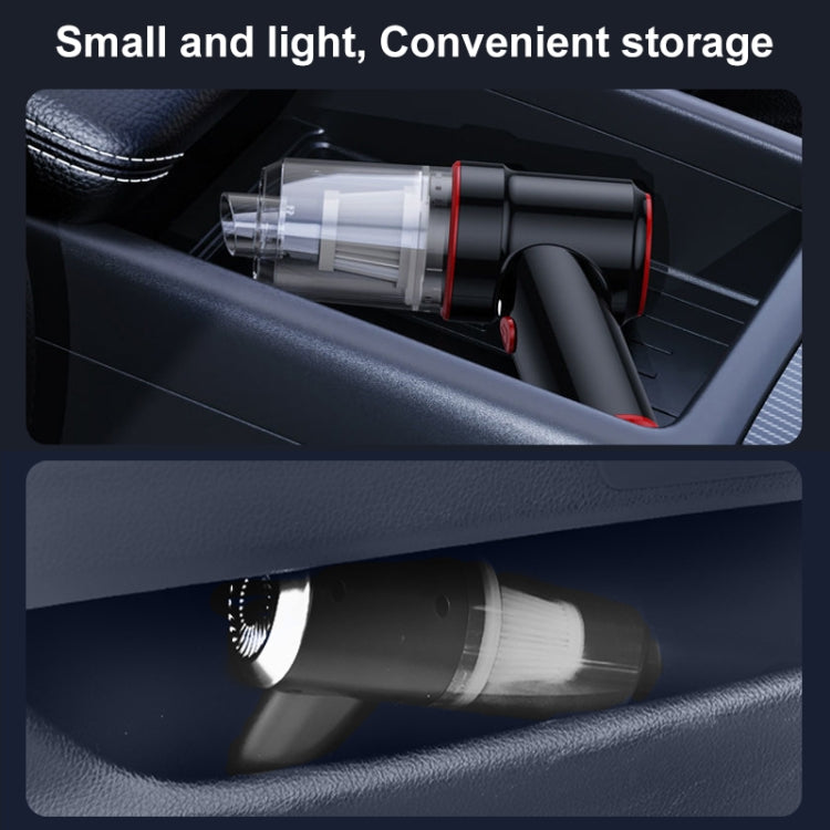 SUITU  ST-6638 Car Wireless Vacuum Cleaner Suction and Blower Integrated With Light ,Spec: Luxury  Type-A Charge - Vacuum Cleaner by SUITU | Online Shopping UK | buy2fix