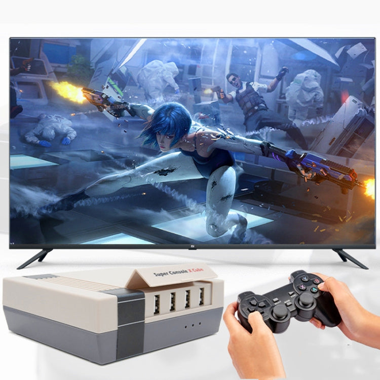 Super Console X Cube Wireless Retro TV Video Game Console Built-in 50+ Emulators 64G 33000+ Games(EU Plug) - Pocket Console by buy2fix | Online Shopping UK | buy2fix