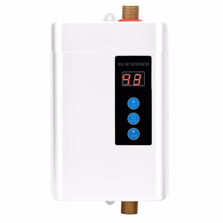 AU Plug 4000W Electric Water Heater With Remote Control Adjustable Temperate(White) - Water Heaters & Parts by buy2fix | Online Shopping UK | buy2fix