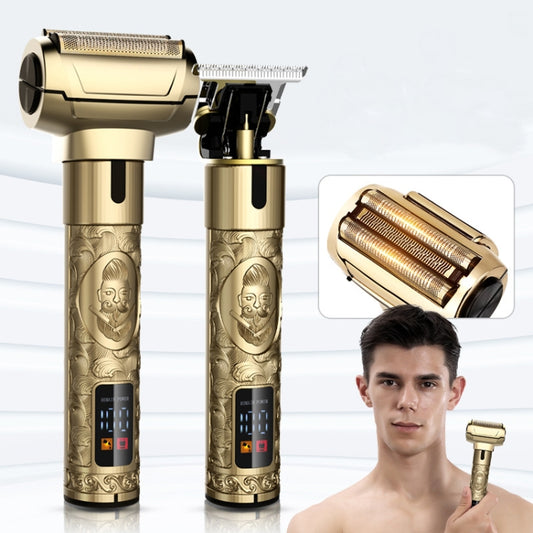 Men Haircut Shaving Knife 2 In 1 Set - Hair Trimmer by buy2fix | Online Shopping UK | buy2fix