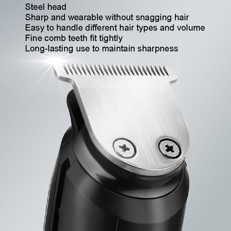 5 In 1 Men Multi-functional Haircut Carving Electric Shaver Reciprocating Shaver Set With Storage Bag - Hair Trimmer by buy2fix | Online Shopping UK | buy2fix