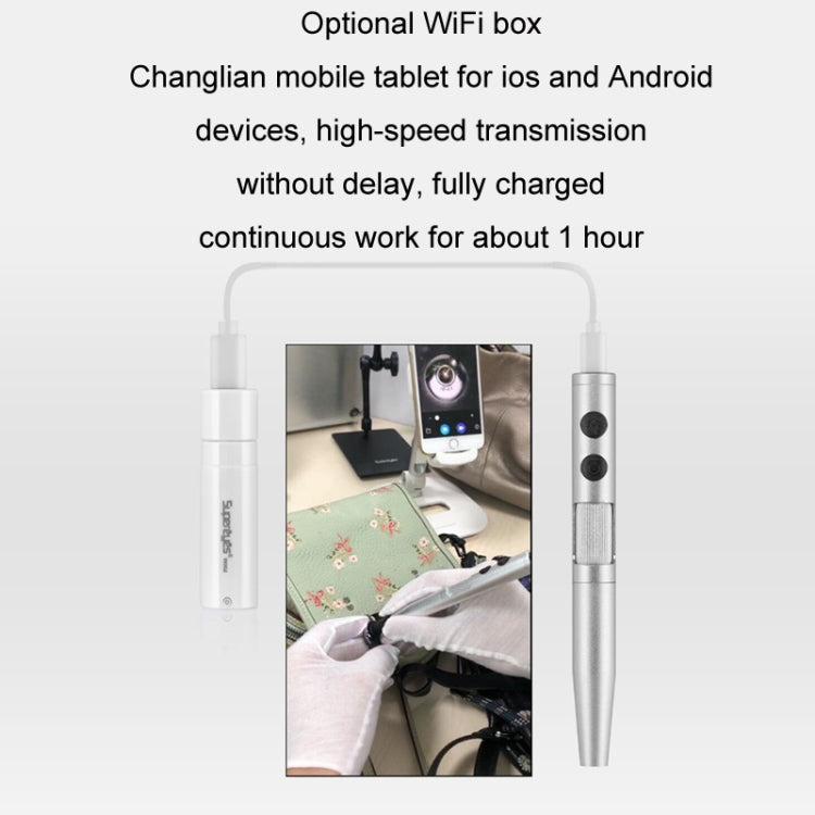 5 Million Digital Electron Microscope Magnifying Dermatoscope, Specification: B008+Z001 Bracket+WIFI Box - Digital Microscope by buy2fix | Online Shopping UK | buy2fix