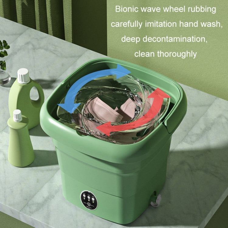 4.5L Mini Portable Folding Household Washing Machine Underwear Washer, Color: Fruit Green(US Plug) - Washing Machines & Accessories by buy2fix | Online Shopping UK | buy2fix