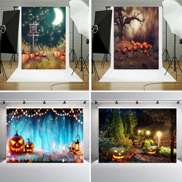 1.25x0.8m Holiday Party Photography Background Halloween Decoration Hanging Cloth, Style: WS-121 - Cartoon by buy2fix | Online Shopping UK | buy2fix