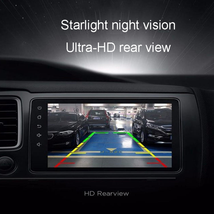 Universal Reversing Camera HD Wide Angle 12V Waterproof Starlight Night Vision Car Camera(Black) - Rear View Cameras by buy2fix | Online Shopping UK | buy2fix