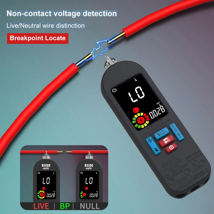 BSIDE A2X Charging Model Mini Digital Pen Auto Ranging Multimeter - Digital Multimeter by BSIDE | Online Shopping UK | buy2fix
