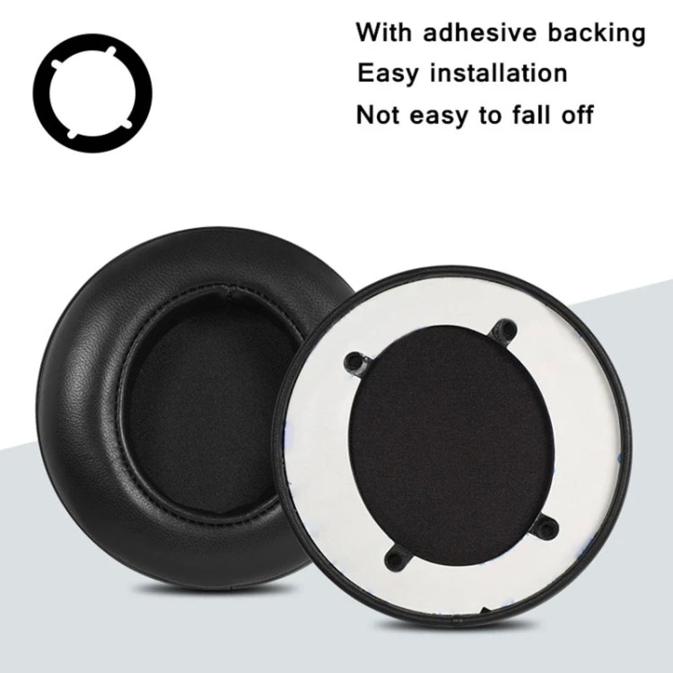 2pcs Headset Sponge Sleeve Earmuffs Headset Cover For Philips X2HR/X1/X2/X3, Style: Punched - Earmuff & Pad by buy2fix | Online Shopping UK | buy2fix