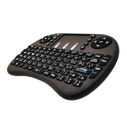 Support Language: Arabic i8 Air Mouse Wireless Keyboard with Touchpad for Android TV Box & Smart TV & PC Tablet & Xbox360 & PS3 & HTPC/IPTV - MINI PC Accessories & Gadgets by buy2fix | Online Shopping UK | buy2fix