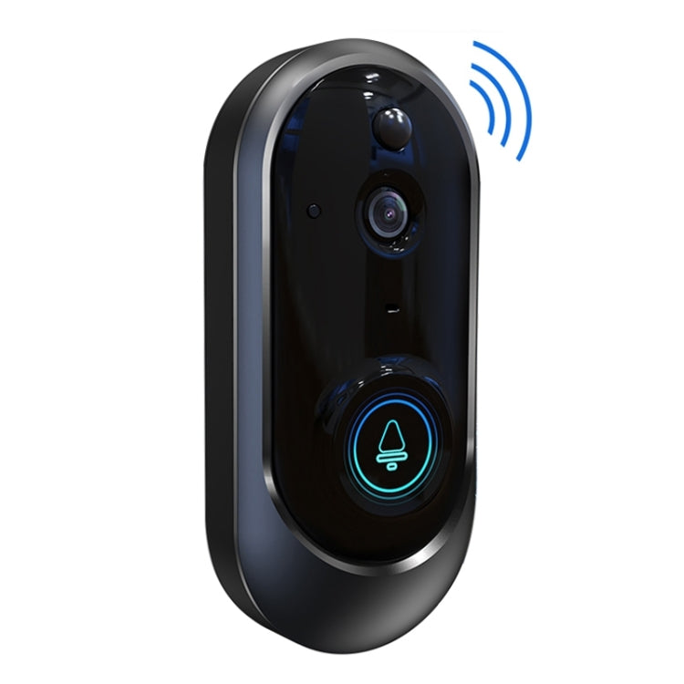 M108 720P 6400mAh Smart WIFI Video Visual Doorbell,Support Phone Remote Monitoring & Real-time Voice Intercom (Black) - Security by buy2fix | Online Shopping UK | buy2fix