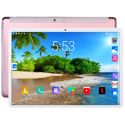 BDF S10 3G Phone Call Tablet PC, 10.1 inch, 2GB+32GB, Android 9.0, MTK8321 Octa Core Cortex-A7, Support Dual SIM & Bluetooth & WiFi & GPS, EU Plug(Pink) - BDF by buy2fix | Online Shopping UK | buy2fix