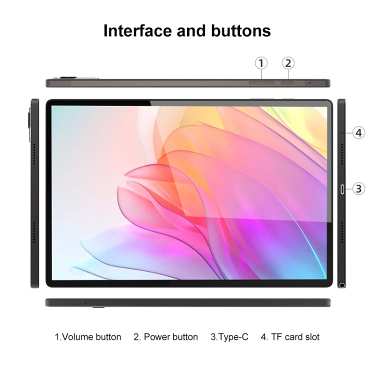 Jumper EZpad M11 Tablet PC, 10.51 inch, 8GB+128GB, Android 12 OS Unisoc T616 Octa Core up to 2.0GHz, Support Dual SIM & BT & Dual WiFi, Network: 4G - Jumper by jumper | Online Shopping UK | buy2fix