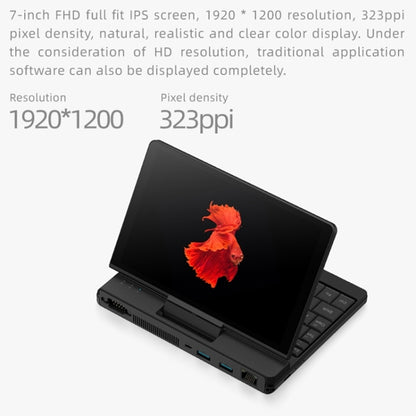 ONE-NETBOOK A1 Pro Engineer PC, 7.0 inch, 16GB+512GB, Windows 11 Intel 11th Core i3, Support WiFi & BT Fingerprint Unlock - Others by ONE-NETBOOK | Online Shopping UK | buy2fix