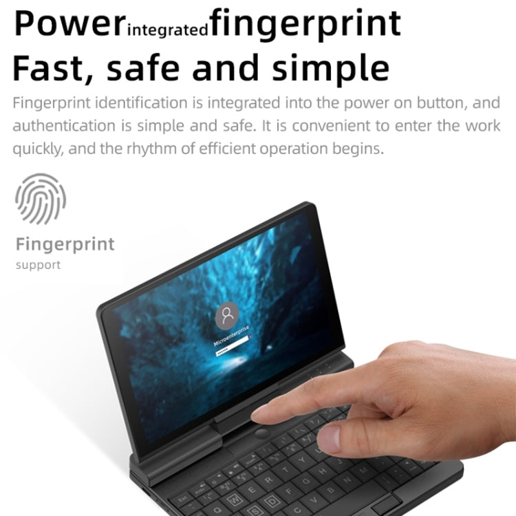 ONE-NETBOOK A1 Pro Engineer PC, 7.0 inch, 16GB+512GB, Windows 11 Intel 11th Core i3, Support WiFi & BT Fingerprint Unlock - Others by ONE-NETBOOK | Online Shopping UK | buy2fix