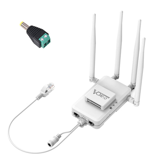 VONETS VAR1200-H 1200Mbps Wireless Bridge External Antenna Dual-Band WiFi Repeater, With DC Adapter Set - Wireless Routers by VONETS | Online Shopping UK | buy2fix
